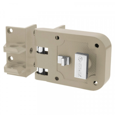 CS-60I Cerradura sobreponer, puerta corrediza, mariposa, izquierda TRUPER