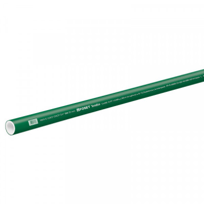 CV-002 Tubo de PPR, 25mm, 3/4 pulgadas  x 4mts TRUPER