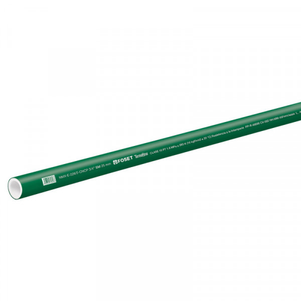 CV-002 Tubo de PPR, 25mm, 3/4' x 4mts TRUPER | DIHERESA