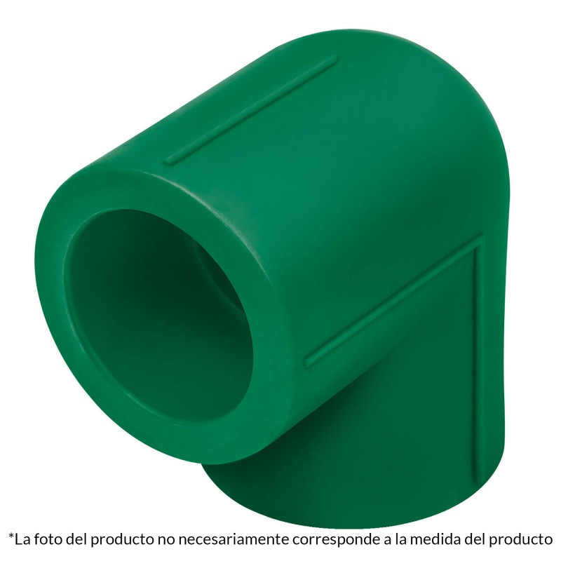 CV-565 Codo 90° de PPR, 1-1/2', 50mm TRUPER | DIHERESA CV-565 Codo 90° de PPR, 1-1/2', 50mm TRUPER | DIHERESA