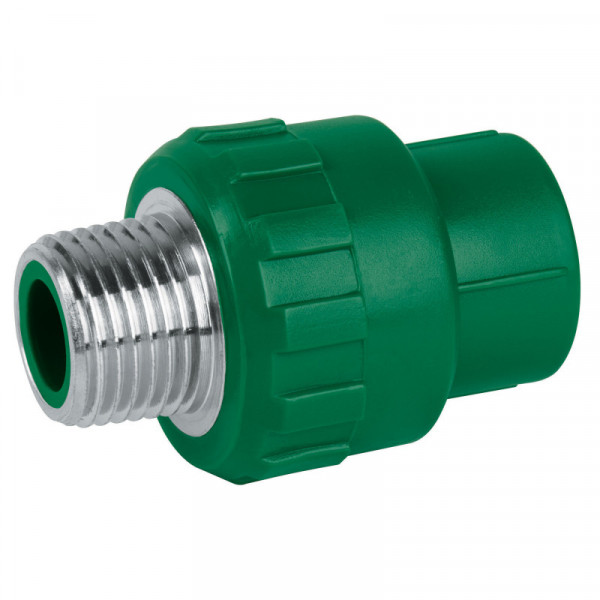 CV-611 Conector de PPR, 1/2', 20mm, macho TRUPER | DIHERESA
