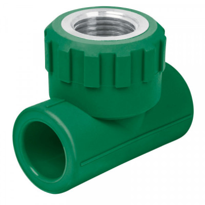 CV-701 Tee de PPR, 1/2', 20mm, hembra TRUPER | DIHERESA