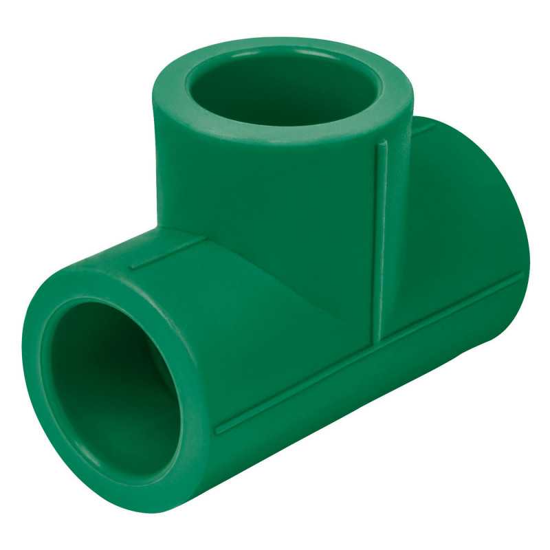 CV-762 Tee de PPR sencilla, 3/4', 25mm TRUPER | DIHERESA CV-762 Tee de PPR sencilla, 3/4', 25mm TRUPER | DIHERESA
