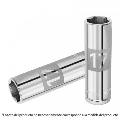 D-1213-ML Dado de 6 puntas, cuadro 1/2 pulgadas  de 13mm TRUPER