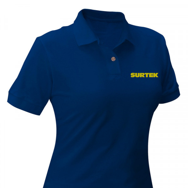 SPODZC SURTEK Playera tipo polo para dama Surtek azul talla CH Surtek | DIHERESA