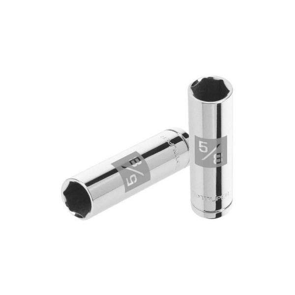 D-1220-HL Dado de 6 puntas, largo, cuadro 1/2' de 5/8' TRUPER | DIHERESA