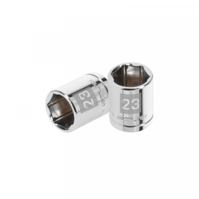 D-1223-M Dado de 6 puntas, cuadro 1/2' de 23mm TRUPER | DIHERESA