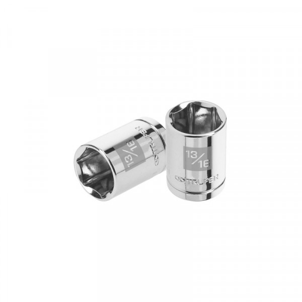 D-1226-H Dado de 6 puntas, cuadro 1/2' de 13/16' TRUPER | DIHERESA