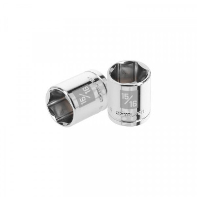 D-1230-H Dado de 6 puntas, cuadro 1/2' de 15/16' TRUPER | DIHERESA