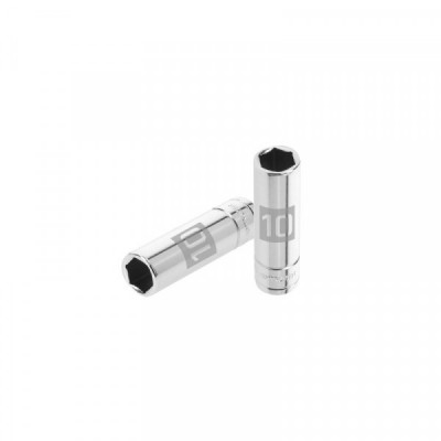 D-1410-LM Dado de 6 puntas, largo, cuadro 1/4' de 10mm TRUPER | DIHERESA