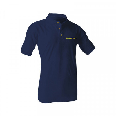 STKPOZX SURTEK Playera tipo polo Surtek azul talla XL Surtek | DIHERESA