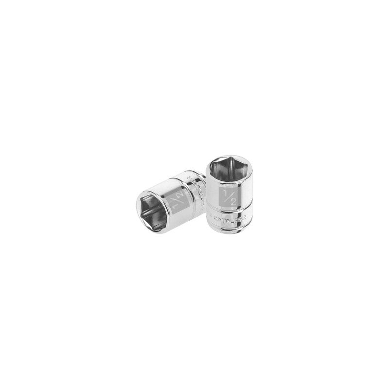 D-1416 Dado de 6 puntas, cuadro 1/4' de 1/2' TRUPER | DIHERESA