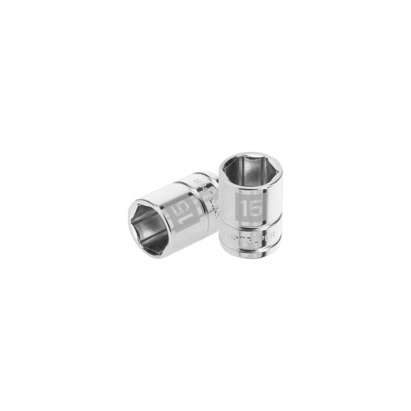 D-3815-HM Dado de 6 puntas, cuadro 3/8', de 15mm TRUPER | DIHERESA