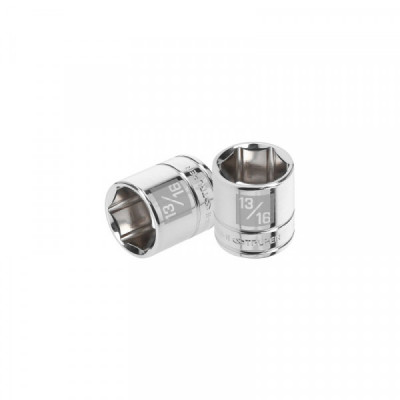 D-3826-H Dado de 6 puntas, cuadro 3/8' de 13/16' TRUPER | DIHERESA