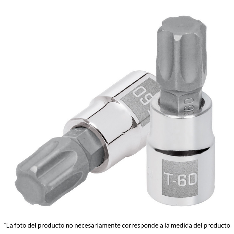 D-523920-W Dados punta Torx, cuadro 3/8', T-20 TRUPER | DIHERESA D-523920-W Dados punta Torx, cuadro 3/8', T-20 TRUPER | DIHERESA
