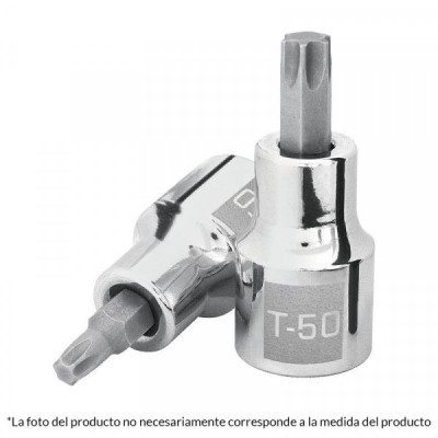 D-543920-W Dado punta Torx, cuadro 1/2 pulgadas , T-20 TRUPER