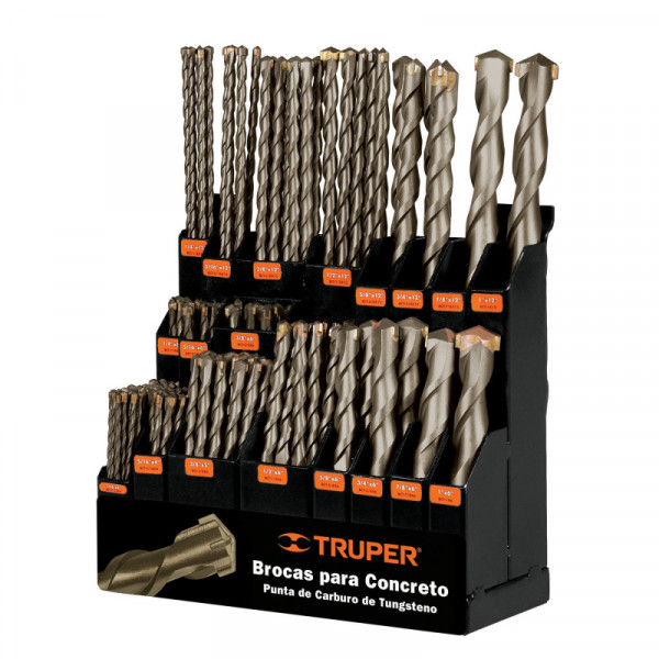 DESP-BROC Despachador con brocas para concreto TRUPER | DIHERESA