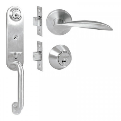 PF38062-3000-32DRHV LOCK Cerradura de entrada principal tipo Messina llave llave derecha con gatillo empaque visual