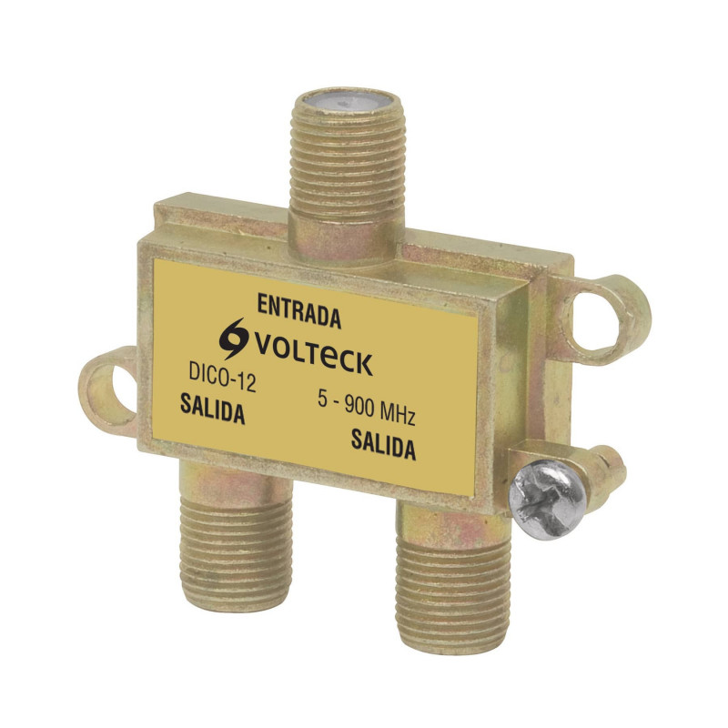 DICO-12 Divisor coaxial de 1 entrada y 2 salidas TRUPER | DIHERESA DICO-12 Divisor coaxial de 1 entrada y 2 salidas TRUPER | DIHERESA