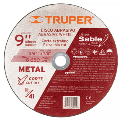 DICOF-9020 Disco Tipo 41...