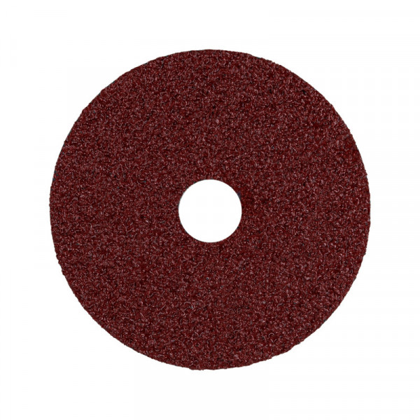 DILF-424 Disco de lija 4-1/2' con respaldo de fibra, grano 24 TRUPER | DIHERESA