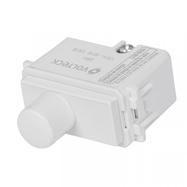DIM-IB Dimmer giratorio, línea Italiana, color blanco TRUPER | DIHERESA