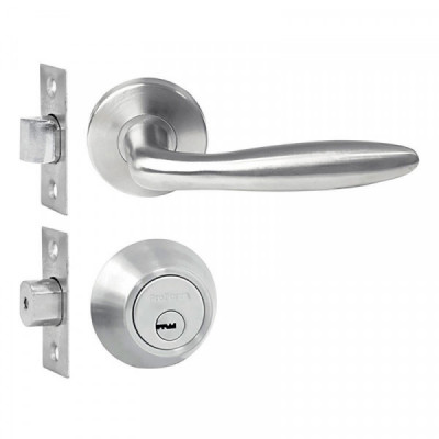 CPF2-1062-US32D LOCK Cerradura de entrada principal tipo Toscana llave llave