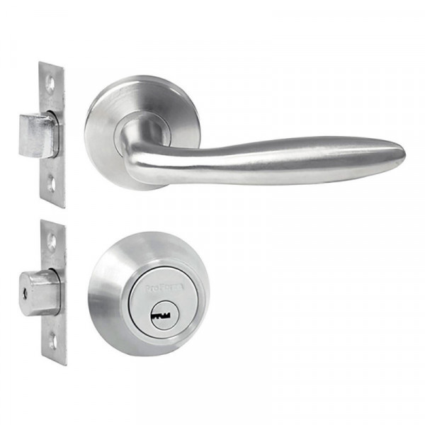 CPF2-1062-US32D LOCK Cerradura de entrada principal tipo Toscana llave llave LOCK | DIHERESA