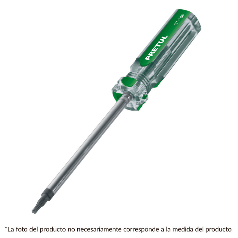 DT-20P Desarmador punta Torx T 20 mango de PVC Pretul TRUPER | DIHERESA DT-20P Desarmador punta Torx T 20 mango de PVC Pretul TRUPER | DIHERESA