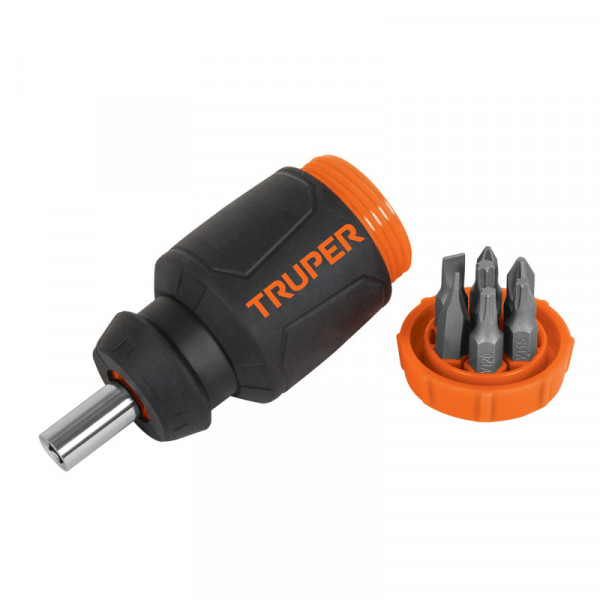 DTROM-7 Desarmador tipo trompo con 7 puntas TRUPER | DIHERESA