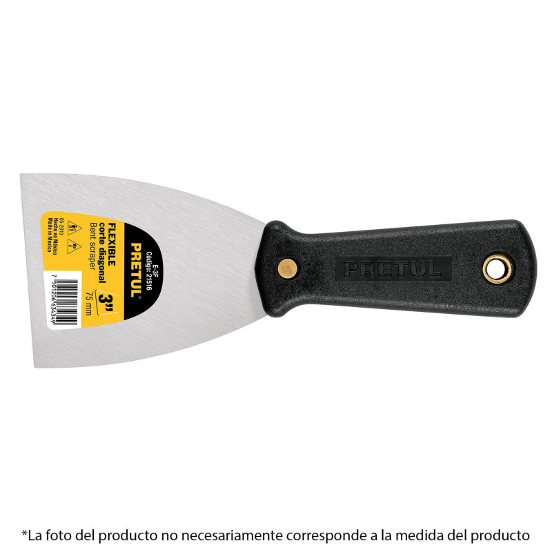 E-4F Espátula 4', flexible Pretul TRUPER | DIHERESA