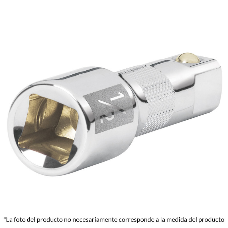 E-5462 Extensión de 8' para matraca para dados cuadro 1/2' TRUPER | DIHERESA E-5462 Extensión de 8' para matraca para dados cuadro 1/2' TRUPER | DIHERESA