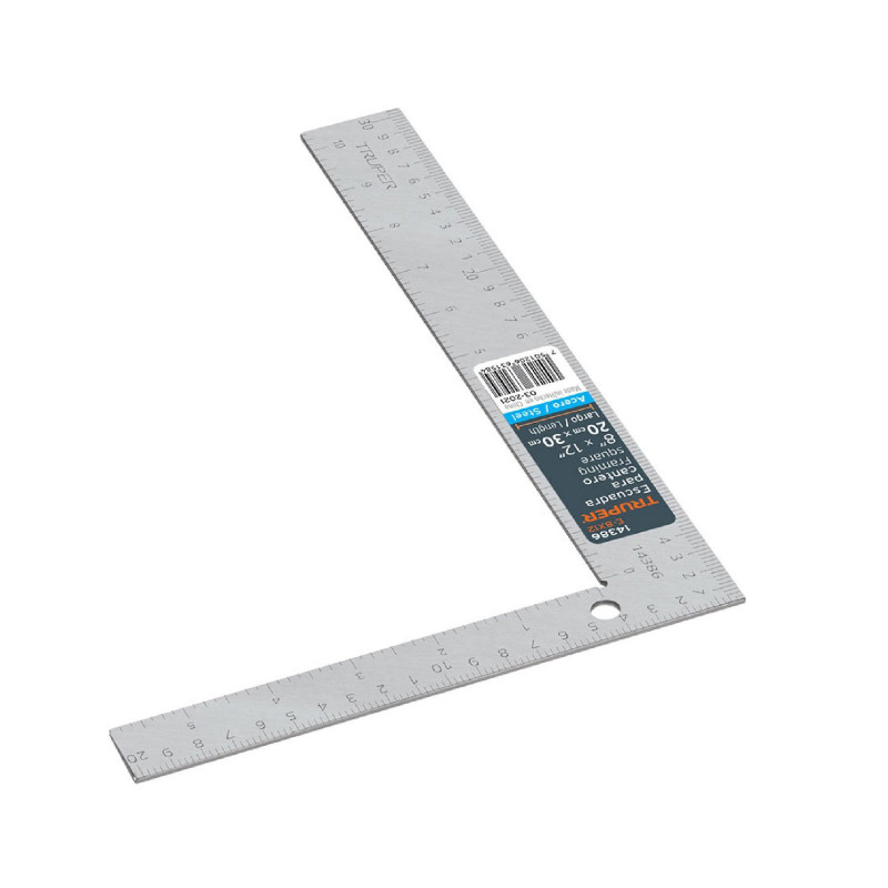 E-8X12 Escuadra para cantero, 8'x12' TRUPER | DIHERESA E-8X12 Escuadra para cantero, 8'x12' TRUPER | DIHERESA