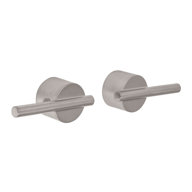 ELMM-07N Jgo. 2 manerales a la pared para lavabo, satín, Element TRUPER | DIHERESA ELMM-07N Jgo. 2 manerales a la pared para lavabo, satín, Element TRUPER | DIHERESA