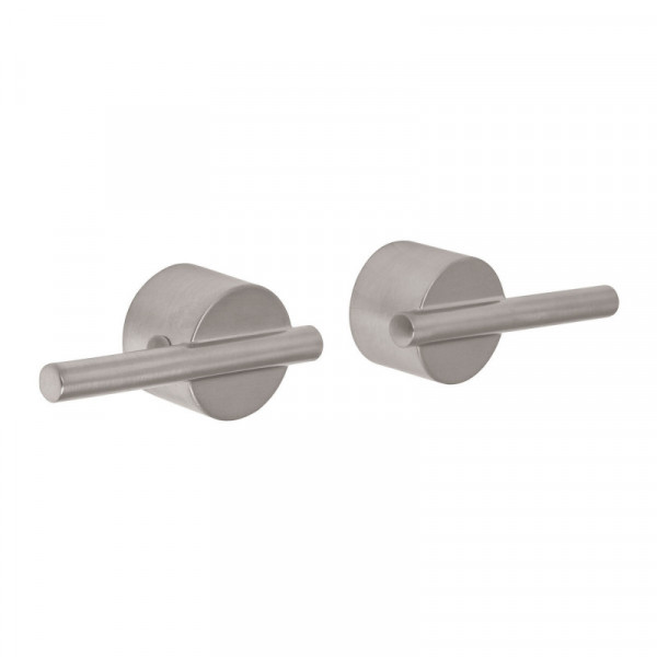ELMM-07N Jgo. 2 manerales a la pared para lavabo, satín, Element TRUPER | DIHERESA