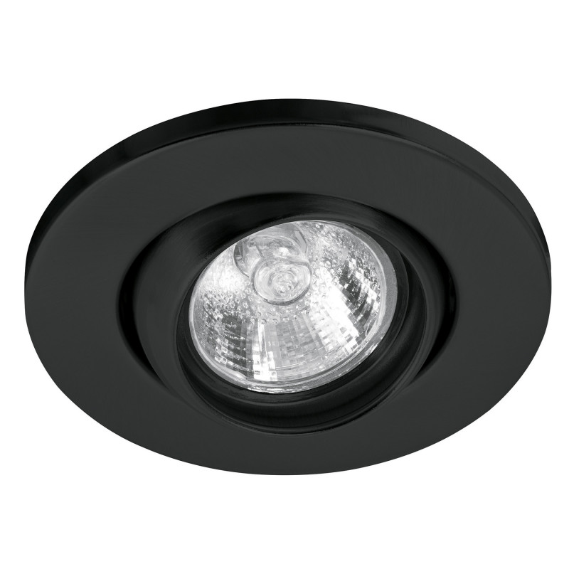 EMP-107S Empotrado, dirigible, esférico, negro para MR16 TRUPER | DIHERESA EMP-107S Empotrado, dirigible, esférico, negro para MR16 TRUPER | DIHERESA