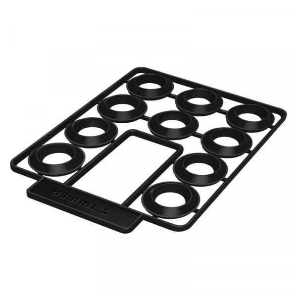 EMP-MA10 Empaques de hule para manguera, medida standard, 10 piezas TRUPER | DIHERESA