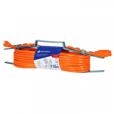 ER-15X16 Extensión eléctrica uso rudo, 15 m, calibre 16, Volteck TRUPER | DIHERESA