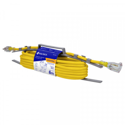 ERA-8X14 Extensión reforzada, aterrizada, 8 m, calibre 14, Volteck TRUPER | DIHERESA