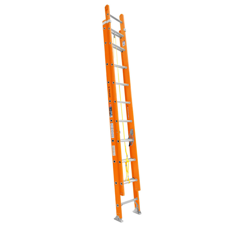 ESE-220FV Escalera de extensión, tipo II, 20 peldaños, fibra de vidrio TRUPER | DIHERESA ESE-220FV Escalera de extensión, tipo II, 20 peldaños, fibra de vidrio TRUPER | DIHERESA