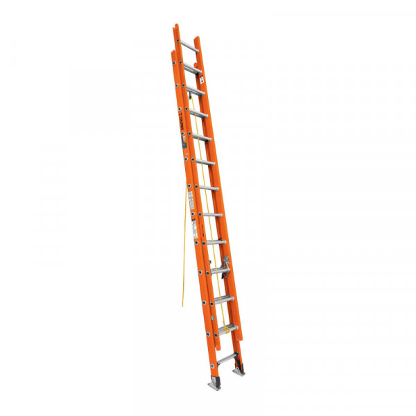 ESE-224FV Escalera de extensión, tipo II, 24 peldaños, fibra de vidrio TRUPER | DIHERESA