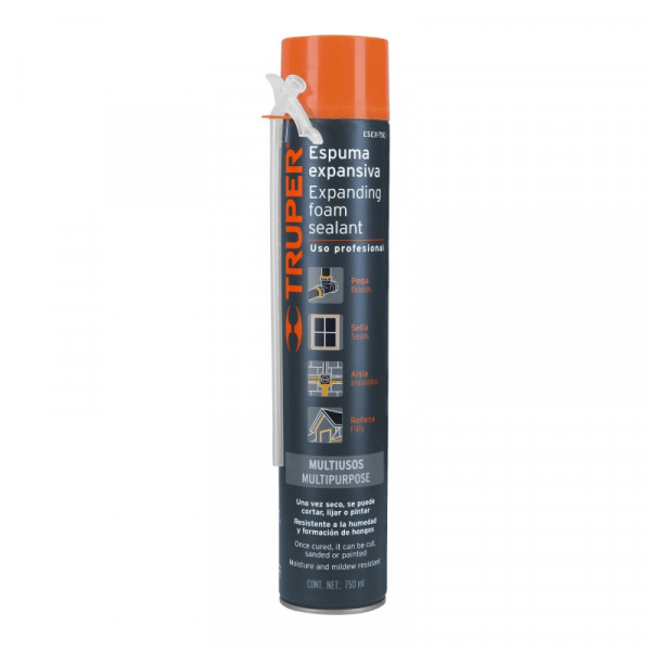 ESEX-750 Espuma expansiva, 750 ml TRUPER | DIHERESA