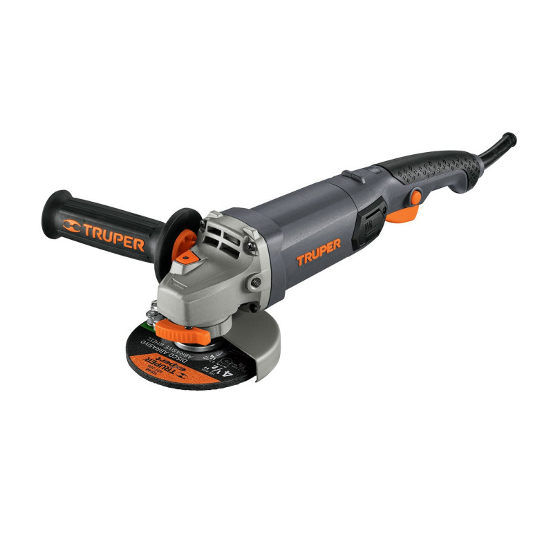 ESMA-4590N Esmeriladora angular, 4-1/2', industrial, 900 W TRUPER | DIHERESA ESMA-4590N Esmeriladora angular, 4-1/2', industrial, 900 W TRUPER | DIHERESA