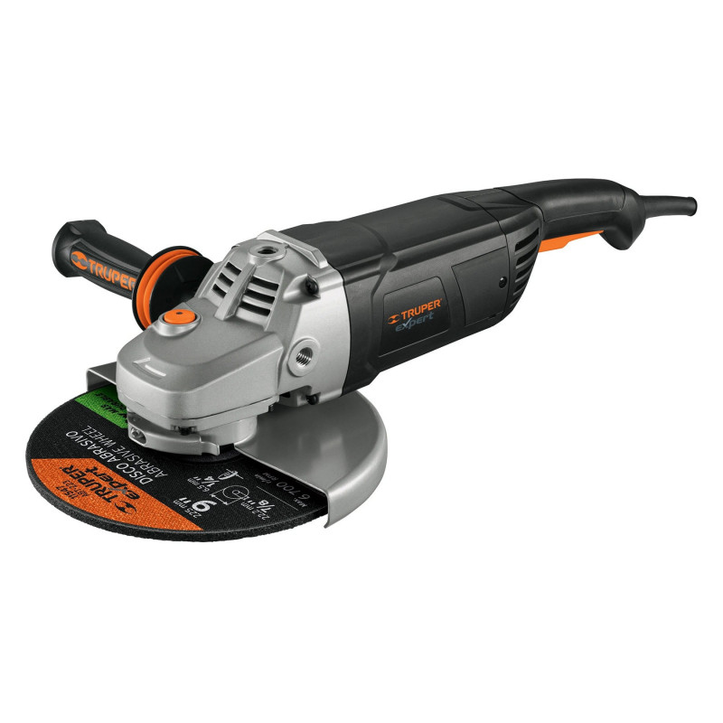 ESMA-9N4 Esmeriladora angular 9', industrial, 2400 W TRUPER | DIHERESA ESMA-9N4 Esmeriladora angular 9', industrial, 2400 W TRUPER | DIHERESA