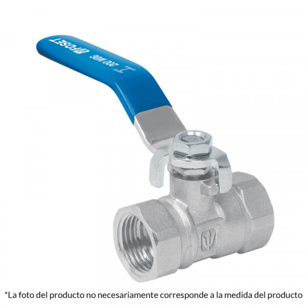 ESRO-1 Válvula de esfera, de latón, roscable 1' TRUPER | DIHERESA