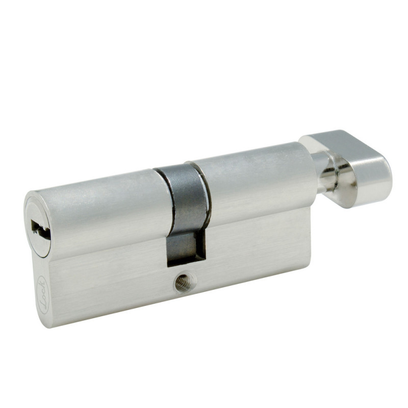 LCM70NS LOCK Cilindro europeo 70mm ranura y mariposa níquel satinado Lock | DIHERESA LCM70NS LOCK Cilindro europeo 70mm ranura y mariposa níquel satinado Lock | DIHERESA