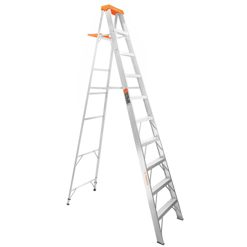 EST-29 Escalera de tijera tipo II, 9 escalones, con bandeja TRUPER | DIHERESA EST-29 Escalera de tijera tipo II, 9 escalones, con bandeja TRUPER | DIHERESA