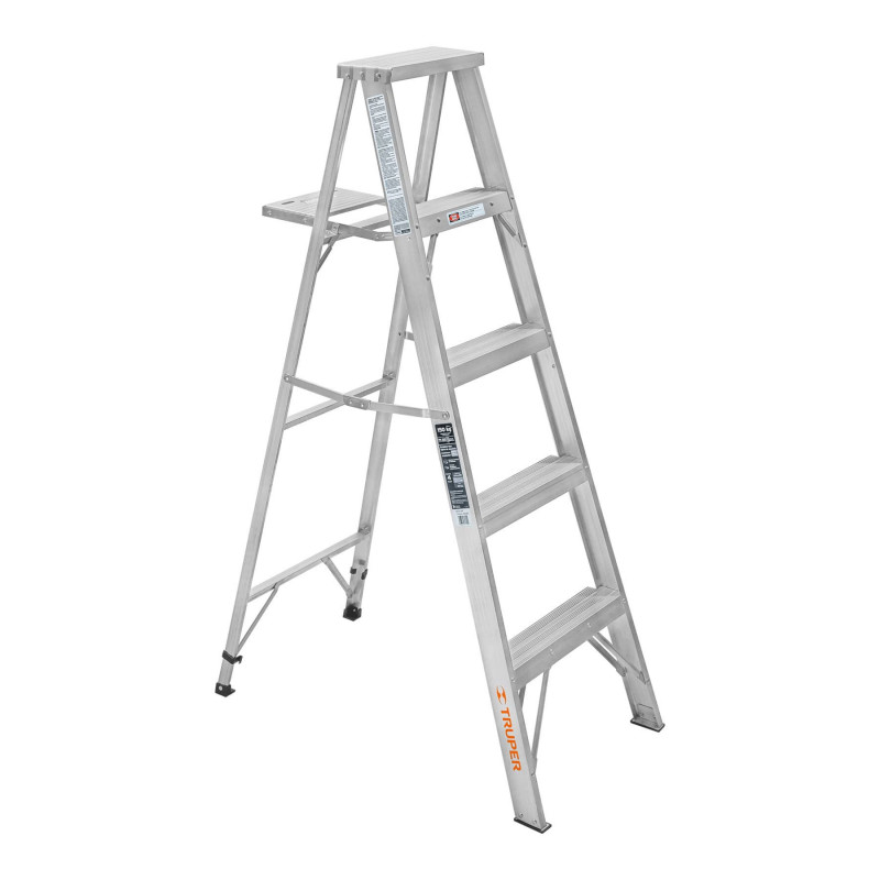 ESTA-34 Escalera de tijera, aluminio, tipo lll, 4 escalones TRUPER | DIHERESA ESTA-34 Escalera de tijera, aluminio, tipo lll, 4 escalones TRUPER | DIHERESA