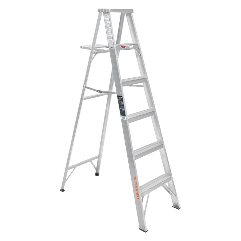ESTA-35 Escalera de tijera, aluminio, tipo lll, 5 escalones TRUPER | DIHERESA ESTA-35 Escalera de tijera, aluminio, tipo lll, 5 escalones TRUPER | DIHERESA