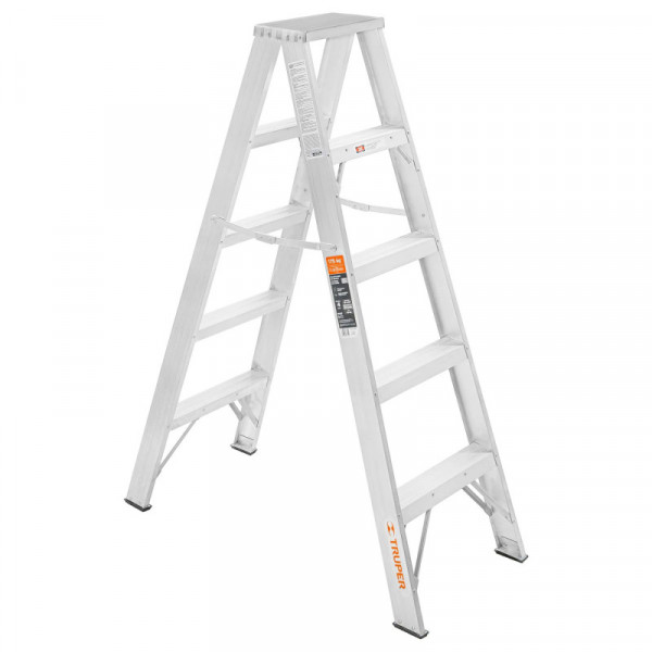 ESTD-24 Escalera de tijera doble, tipo ll, 4 escalones TRUPER | DIHERESA